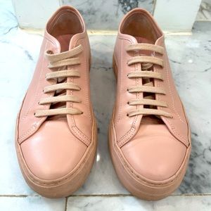 Women's Original Achilles Leather Low-Top Sneakers
 Pale Pink Sneaker size 37